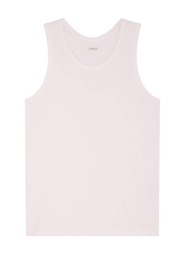 Men's t-shirt white organic cotton jersey Fursac - J2DEDE-FJ20-A002
