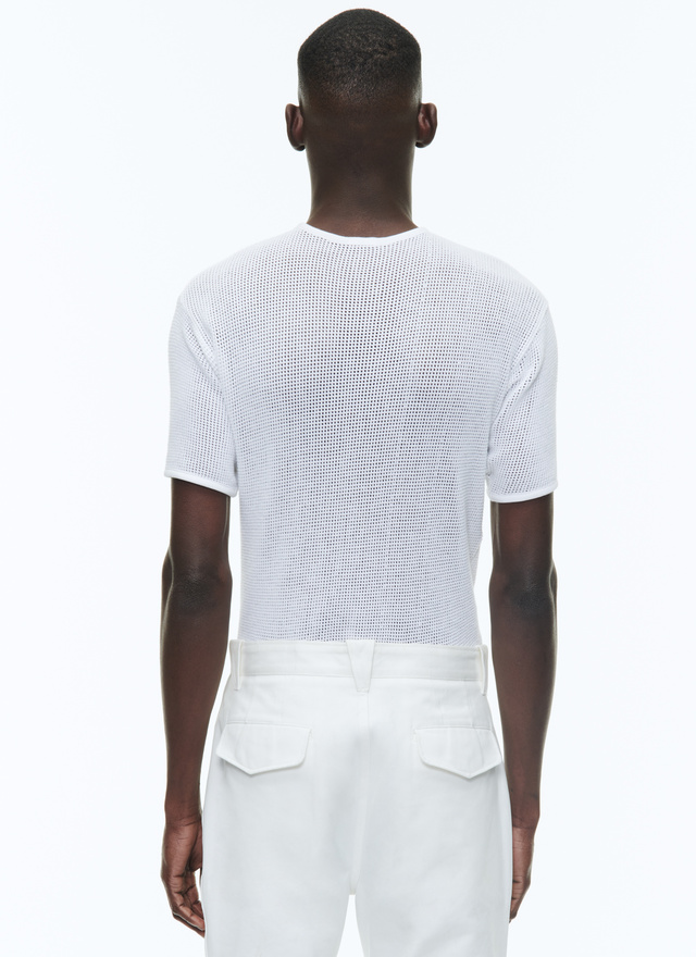 Men's organic cotton mesh jersey t-shirt Fursac - J2DLET-DJ19-A002