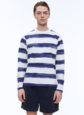 Striped cotton jersey t-shirt - J2ARIC-BJ09-30