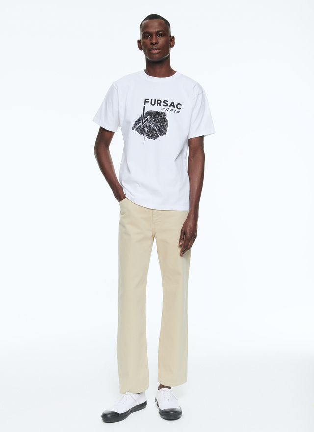 Men's t-shirt Fursac - J2VETA-BJ14-01