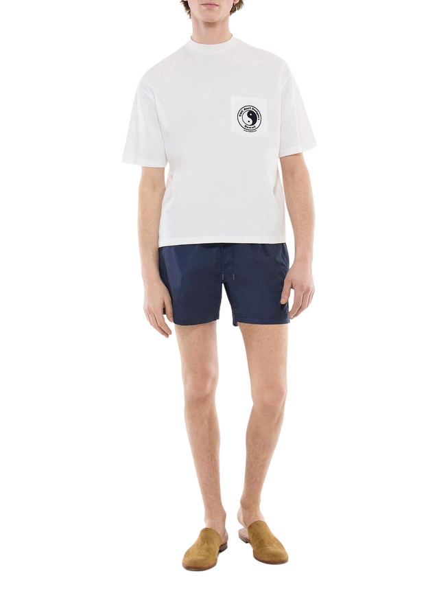 Men's white t-shirt Fursac - J2FAWA-FJ16-A001