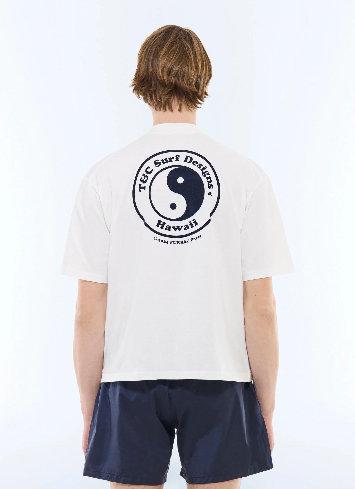 Men's organic cotton jersey t-shirt Fursac - J2FAWA-FJ16-A001