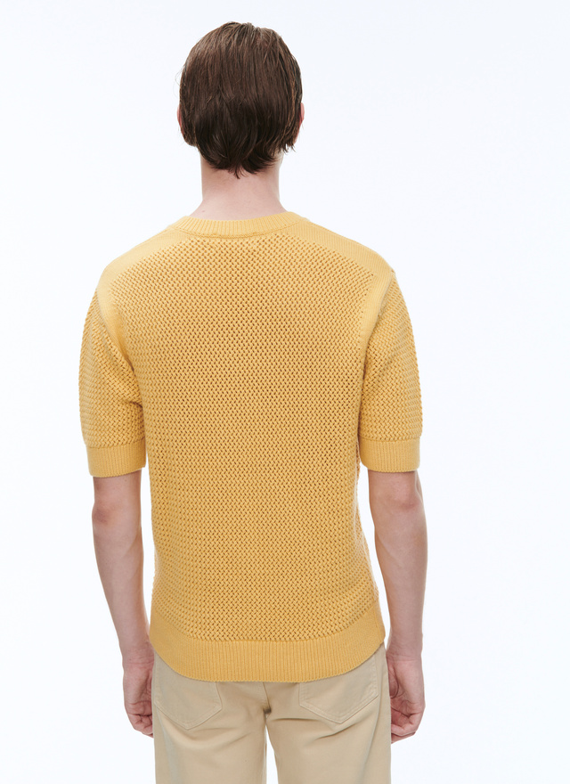 Men's wool and cotton t-shirt Fursac - 23EA2BAJE-BA02/54