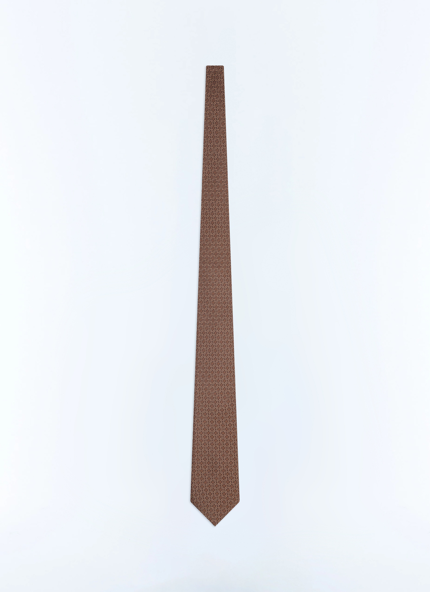 Men's camel tie Fursac - F2OTIE-LR04-A011