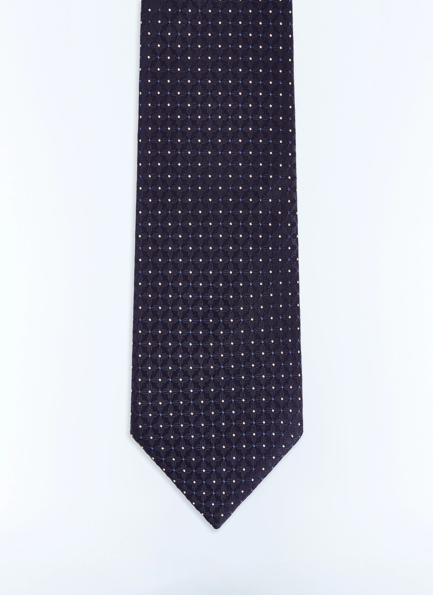 Men's tie navy main material: 100% silklining: none Fursac - F2OTIE-LR03-D030