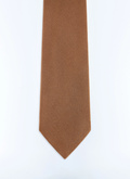 Diagonal rib silk tie - F2OTIE-LR01-G021