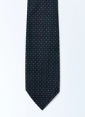 Floral silk jacquard tie - F2OTIE-FR19-D030