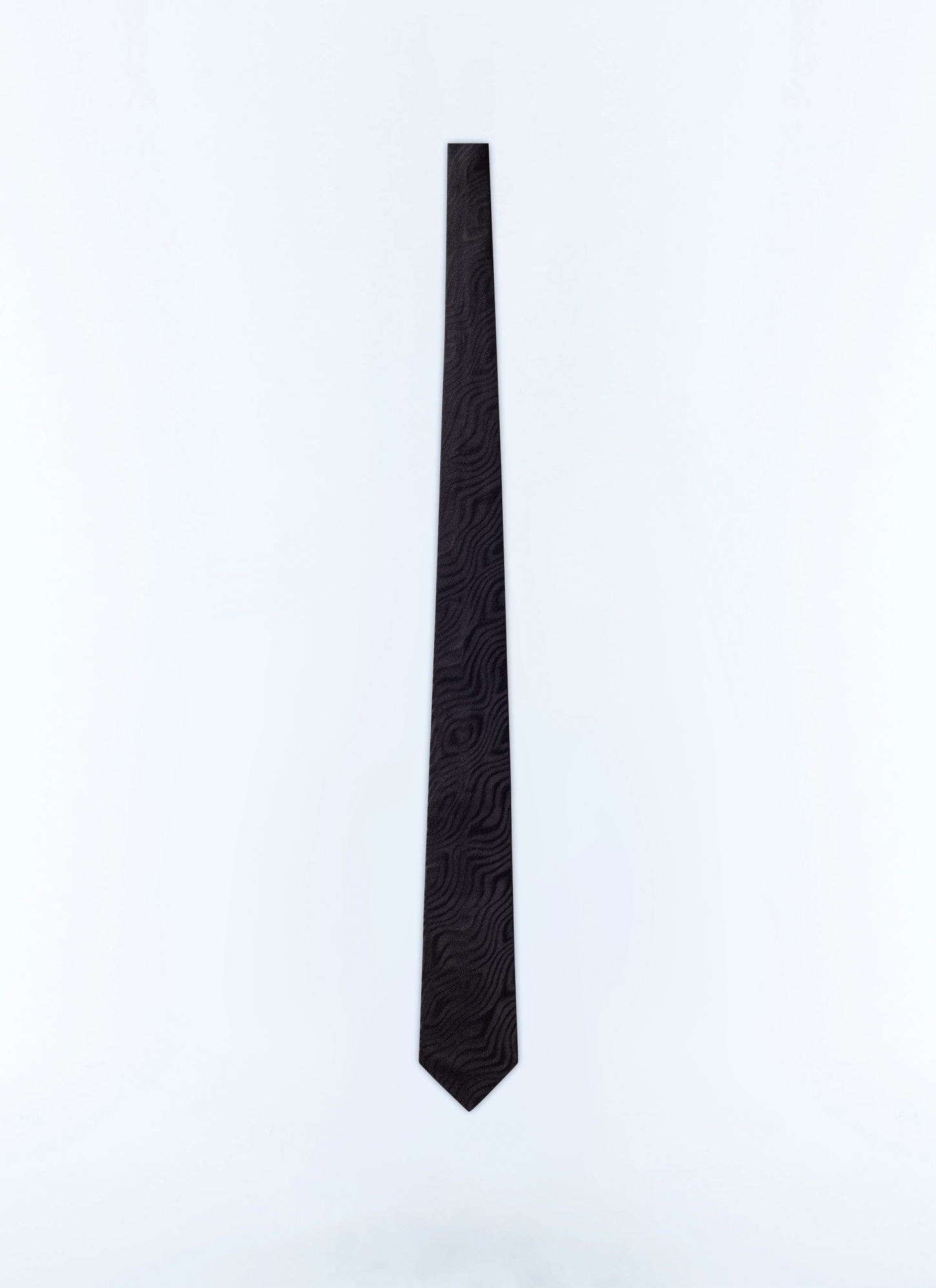 Men's silk jacquard tie Fursac - F2OTIE-BR33-20