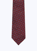 Floral silk satin tie - F2OTIE-ER52-C014