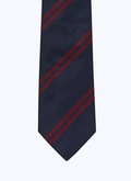 Silk tie with stripes - F2OTIE-AR13-30
