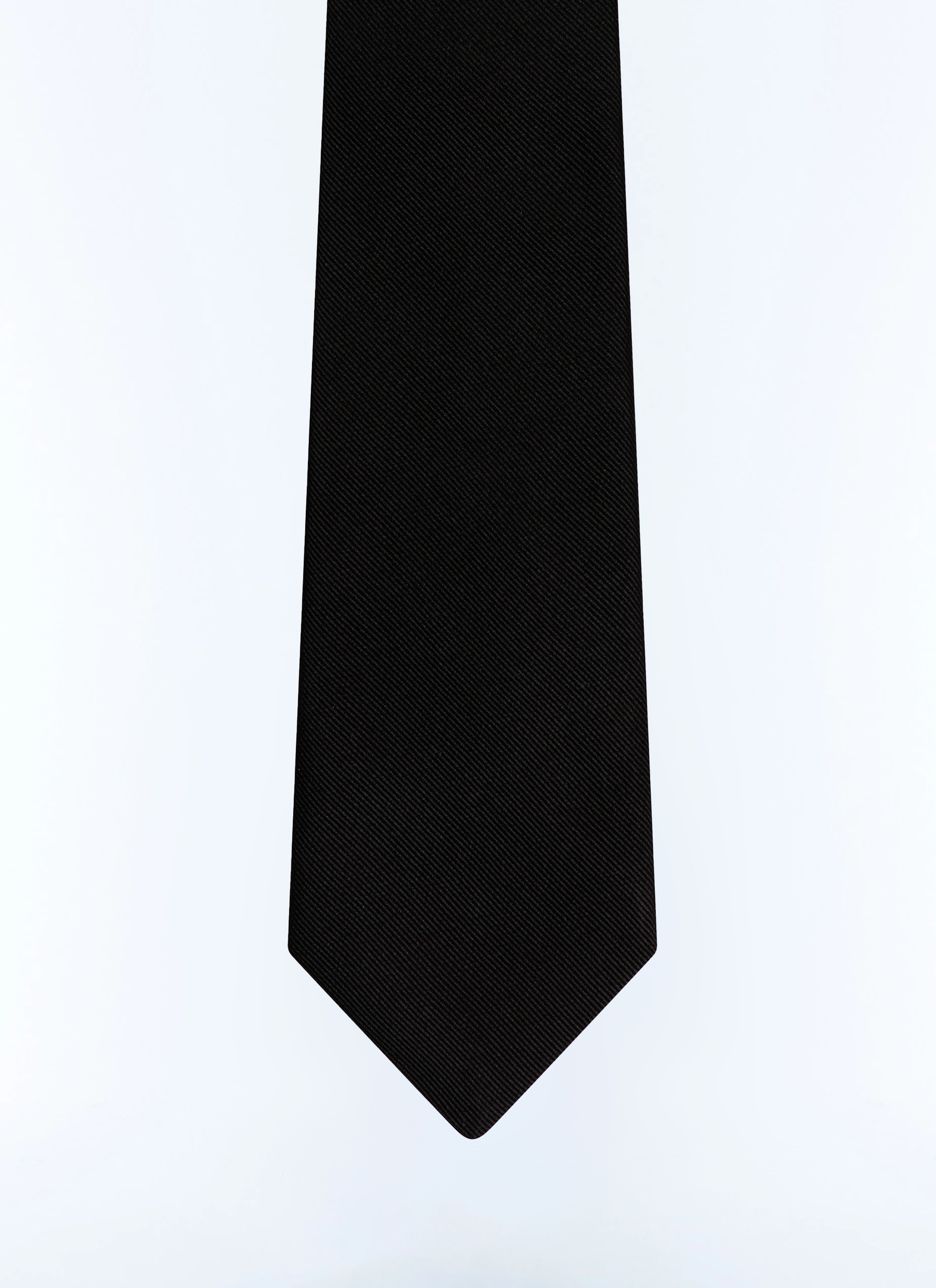 FURSAC - Embroidered silk tie - Men - One Size - Black