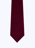 Silk tie with pattern - F2OTIE-TR45-73