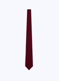 Silk tie with pattern - F2OTIE-TR45-73