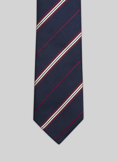navy Cookies Brand Traditional 4-in-Hand Necktie one size