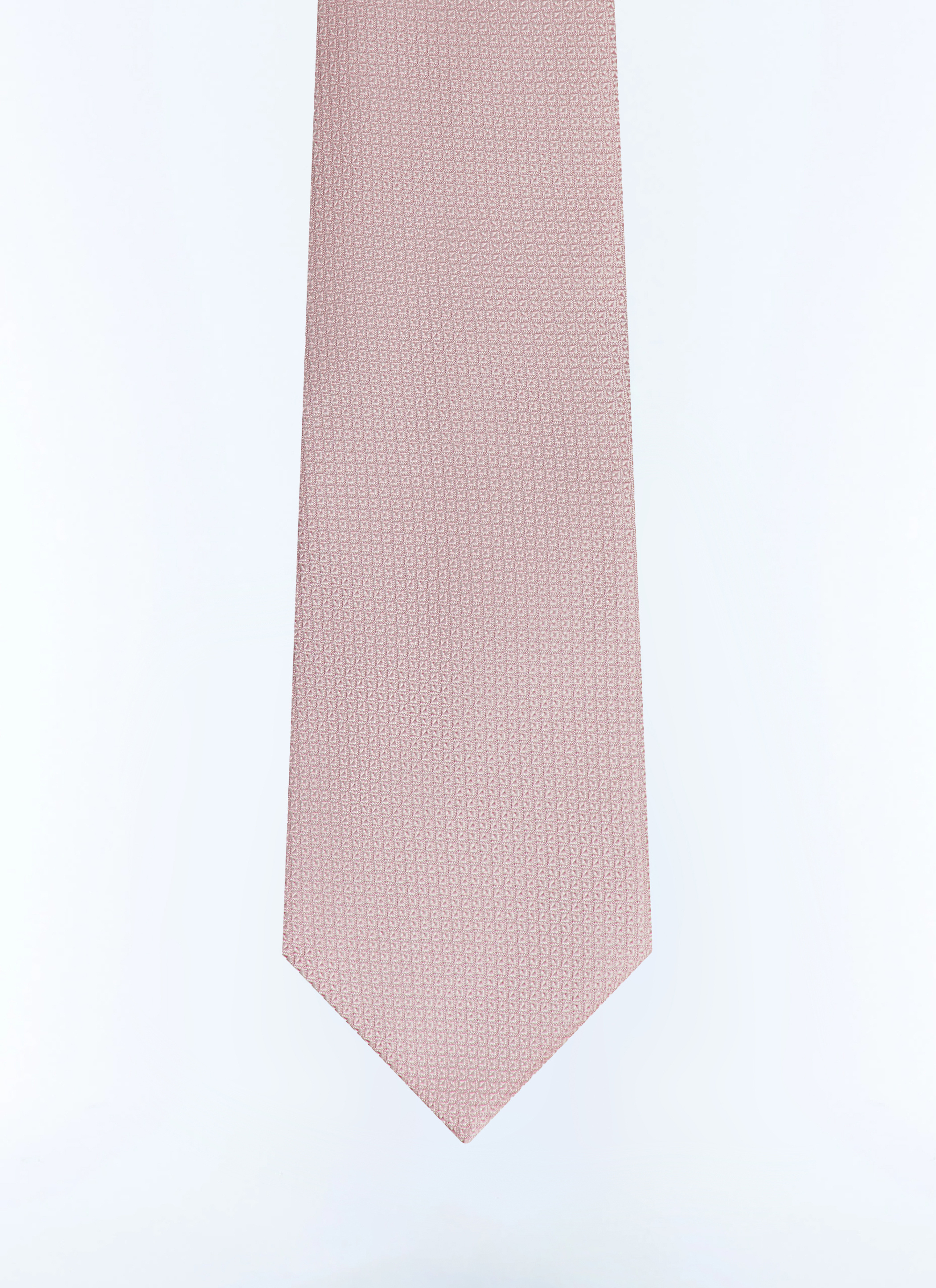 FURSAC - Solid silk tie - Men - One Size - Pink - Wedding - Ceremony Collection