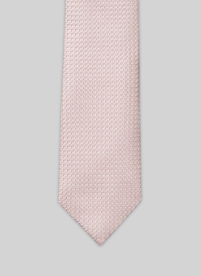 Men's tie pink silk Fursac - 21EF2OTIE-SR28/70