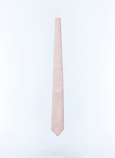 Men's pink tie Fursac - F2OTIE-SR28-70