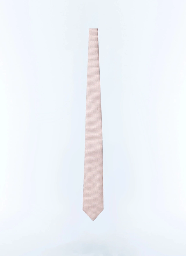 Men's pink tie Fursac - F2OTIE-SR28-70