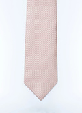 Pink silk tie - F2OTIE-SR28-70