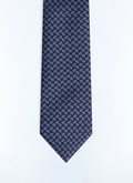 Silk satin tie with paisley pattern - F2OTIE-FR13-D030