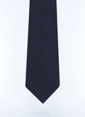 Embroidered silk satin tie - F2OTIE-DR16-D030