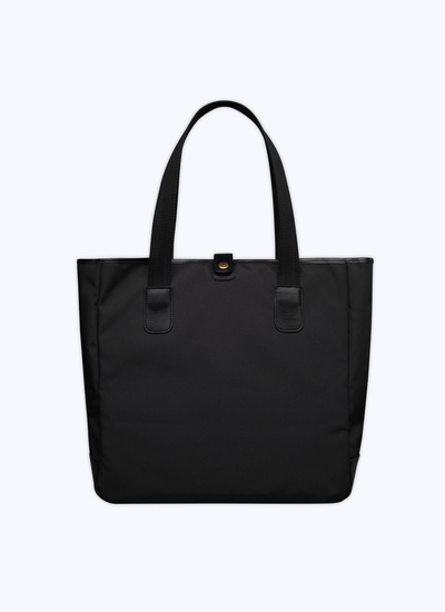 Men's black tote bag Fursac - B3VOTE-VB01-20