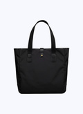 Technical fabric and leather tote bag - B3VOTE-VB01-20