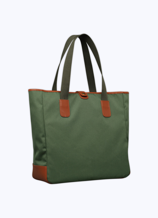 Green Tote Bag for Men - Fursac 22EB3VOTE-VB05/41