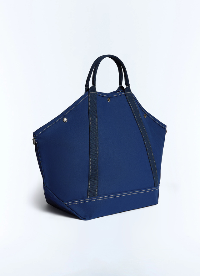 Men's denim blue travel Bag Fursac - B3FEEL-FR41-D030