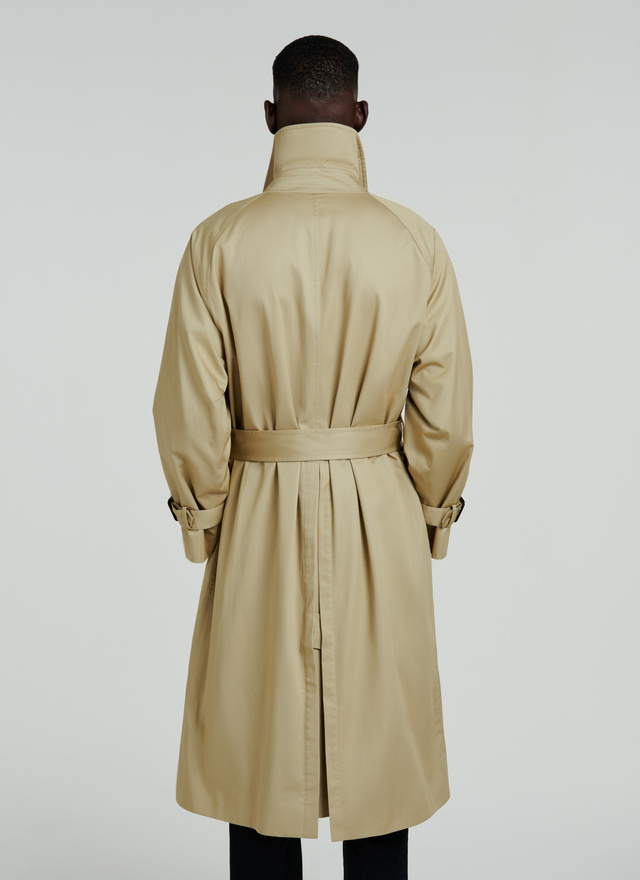 Beige trench coat 22EM3VIMA-TM12/08 - Men's trench coat