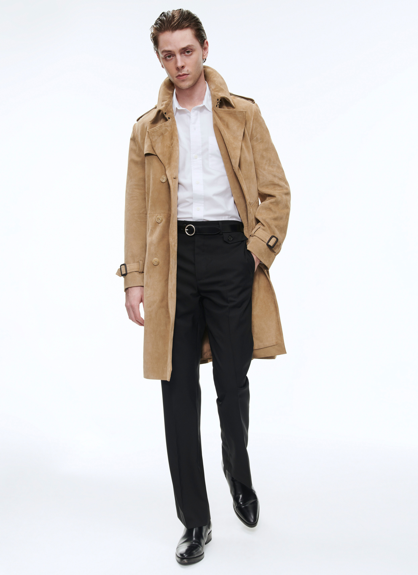 Trench beige homme Fursac - M3BIKY-BL01-08
