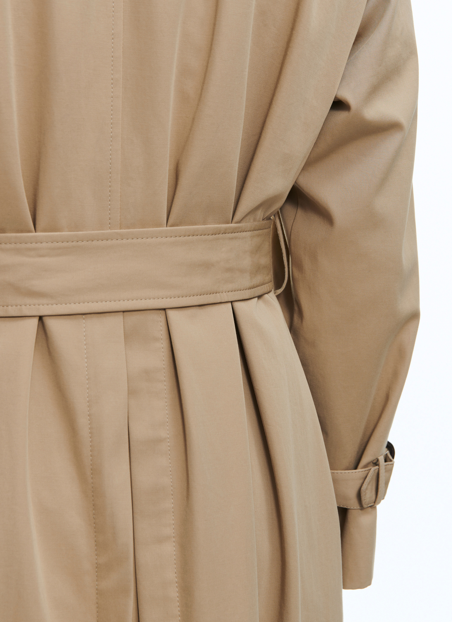 Trench beige homme serge de coton Fursac - M3BIMA-BM12-08