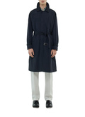 Manteau long à ceinture en coton mélangé - M3BIMA-DM01-D030