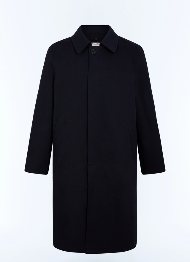 Trench bleu homme tissu principal: 66% coton, 34% polyesterdoublure haut: 100% polyesterdoublure bas: 80% laine, 20% polyamide Fursac - M3LERY-LM15-D030