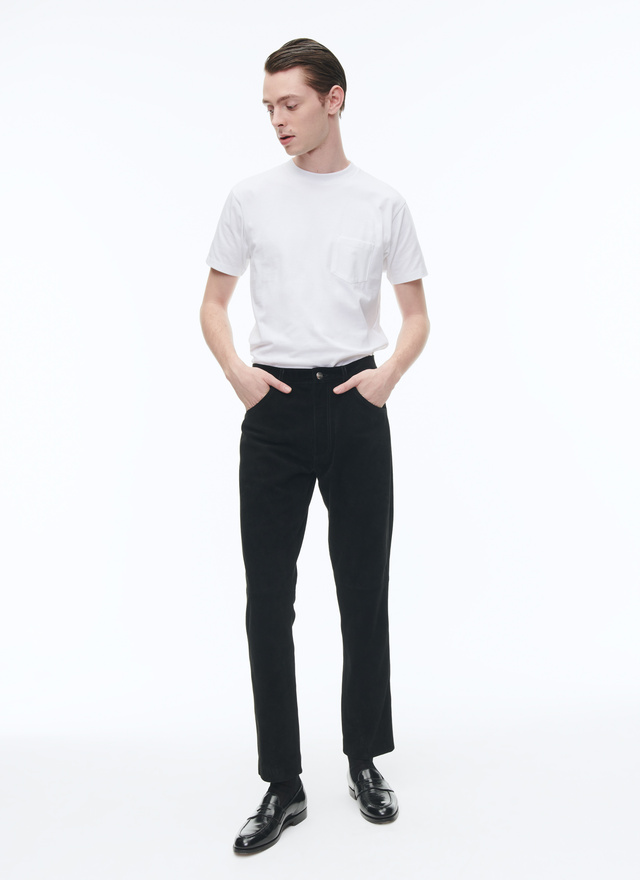 Men's black trousers Fursac - P3CLAP-CL59-B020