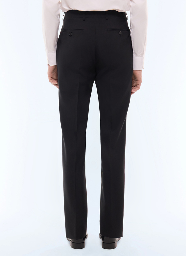 Men's main fabric: 100% virgin woolwaistband lining: 58% polyester, 42% cottonleg lining: 100% polyesterpocket lining: 58% polyester, 42% cotton trousers Fursac - P3LOXA-BV01-20