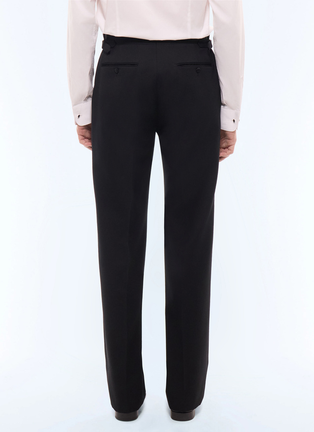 Men's black trousers Fursac - P3LUDO-LV01-B020