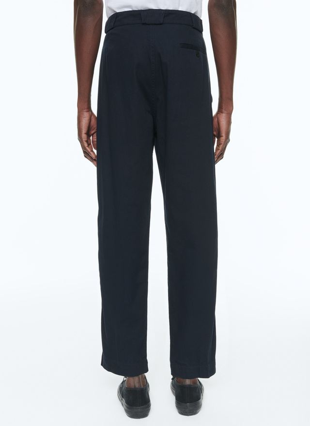 Men's cotton gabardine trousers Fursac - 23EP3BCNO-BP13/30