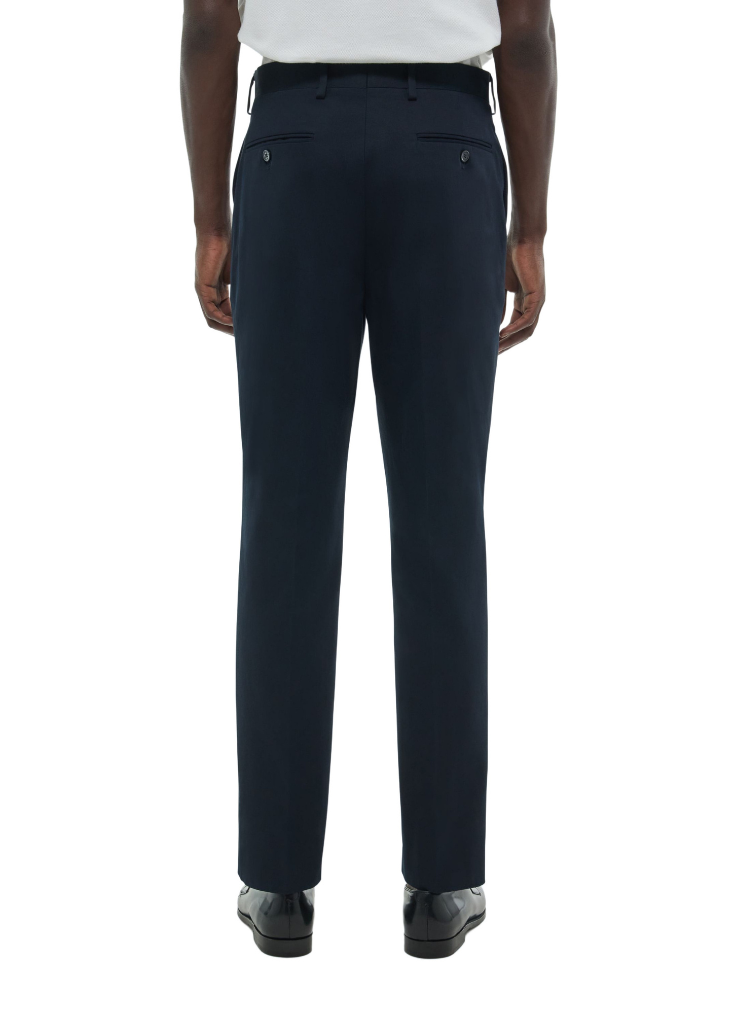 Men's navy blue trousers Fursac - P3FROP-FP03-D030