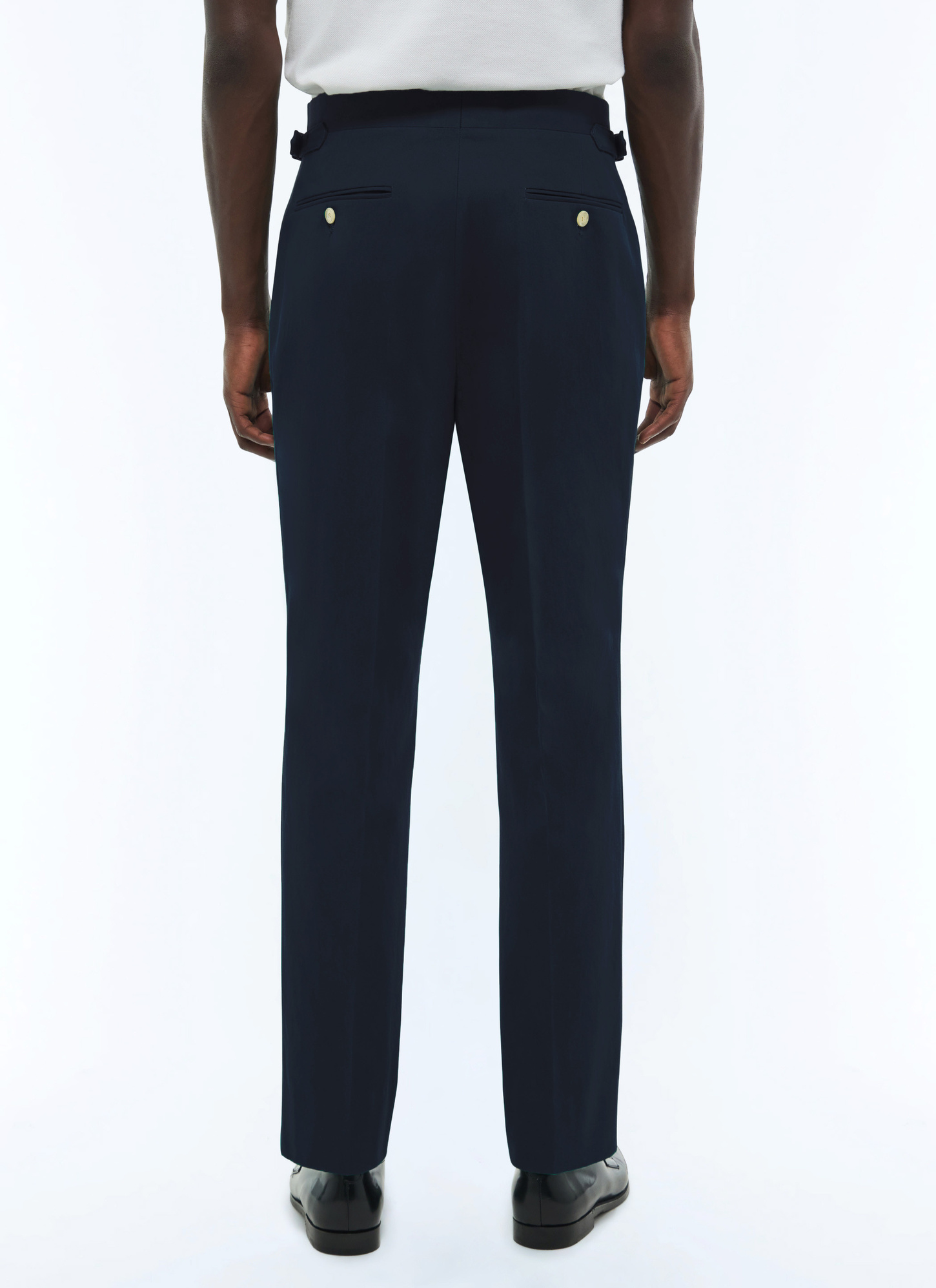 Men's navy blue trousers Fursac - P3FROP-FP03-D030
