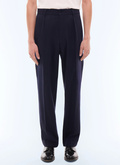 Wide-leg wool suit trousers - P3LOGR-LX01-D030