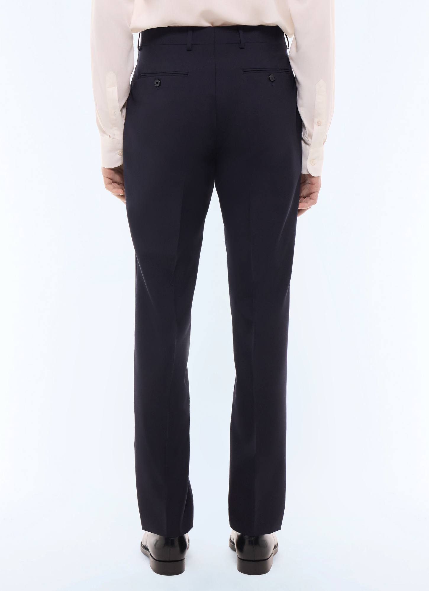 Men's main fabric: 100% virgin woolwaistband lining: 58% polyester, 42% cottonleg lining: 100% polyesterpocket lining: 58% polyester, 42% cotton trousers Fursac - P3LOXA-BV01-30