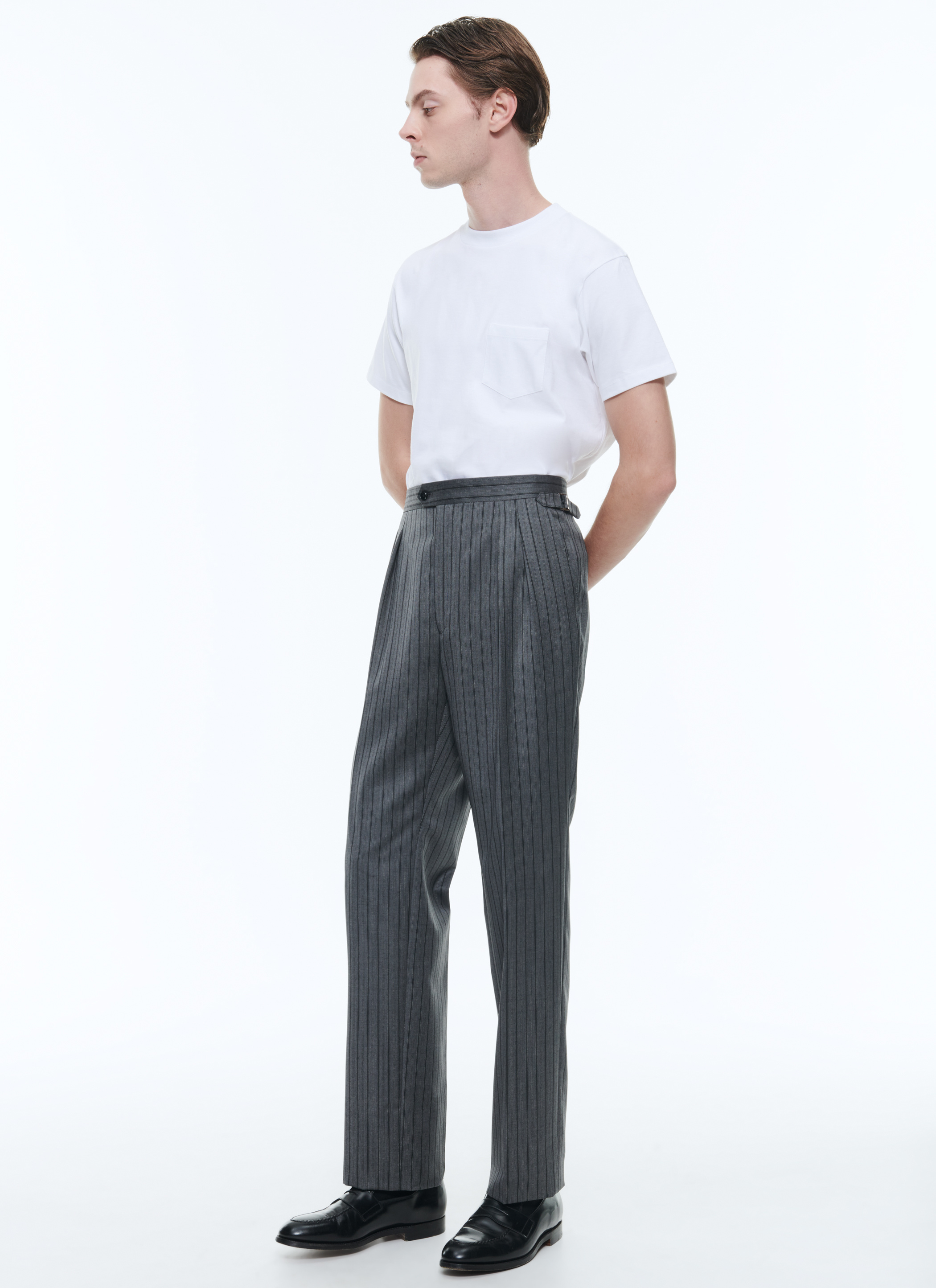Ash Grey Trousers for Men - Fursac - P3DOHA-VP04-B024 Ash Grey Trousers for Men - Fursac - P3DOHA-VP04-B024