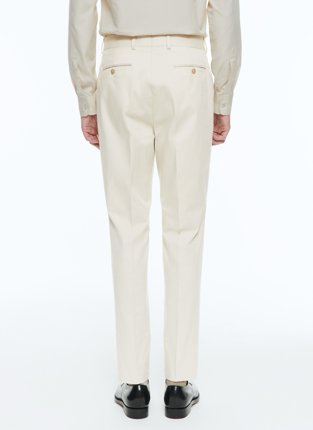 Gabardine garment dyed trousers (232M289LE1890C629402) for Man | Brunello  Cucinelli