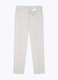 Slim fit pants in wool twill - P3EXIN-EP05-A008