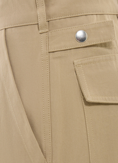 Men's beige trousers Fursac - P3FAGO-FP03-A008