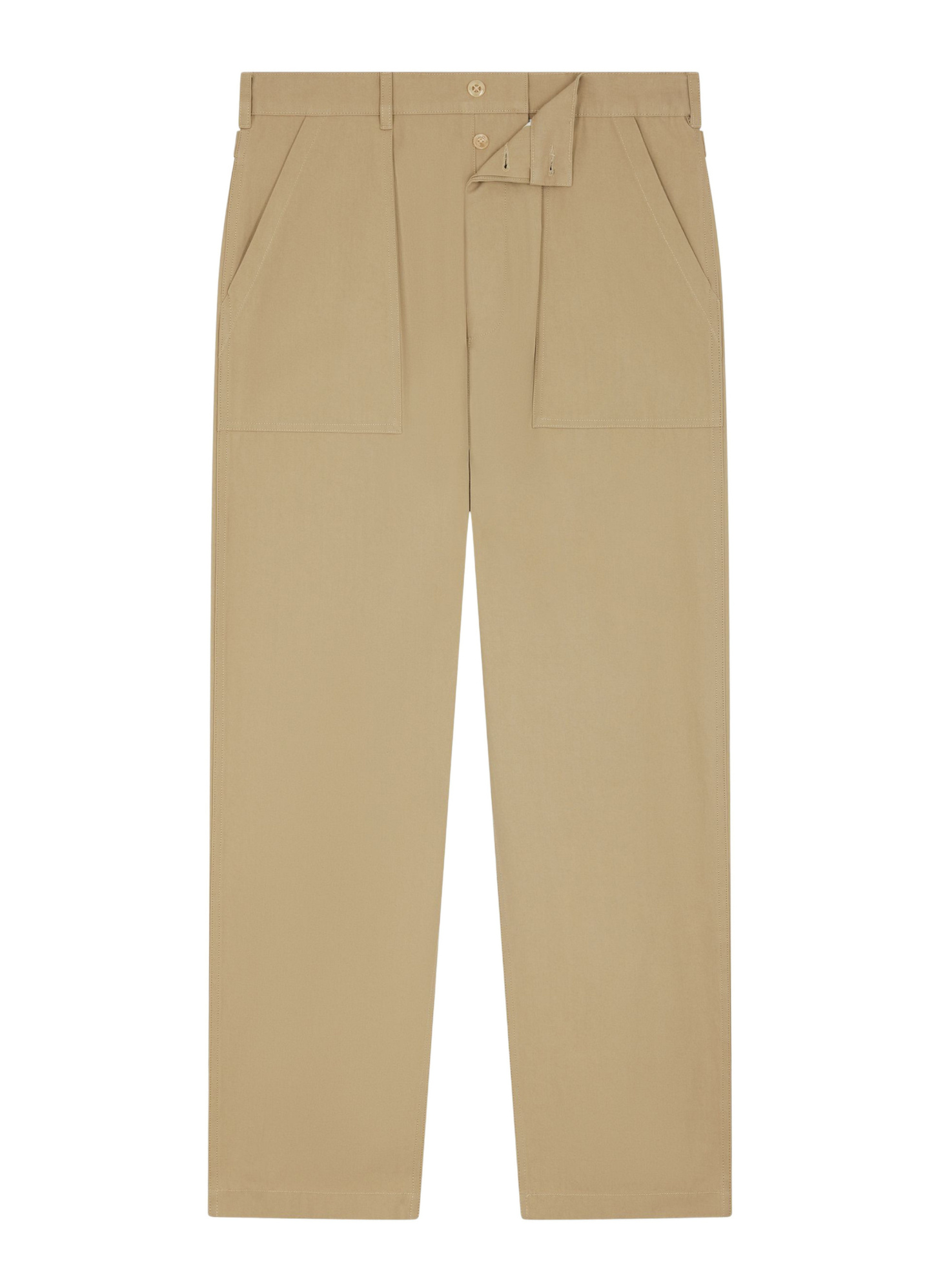 Men's beige trousers Fursac - P3FAGO-FP03-A008