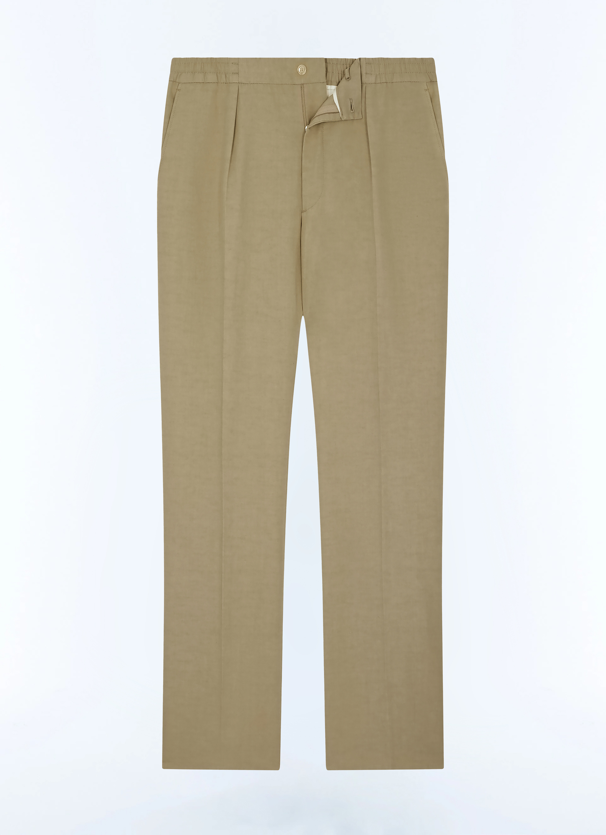 パンツ FENDI Micro check trousers Beige FR6608ATQW Fendi Micro Check Wool Trousers | italist