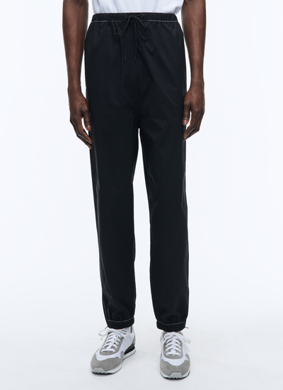 Men's trousers black polyamide Fursac - 22HP3ADOS-AX20/20