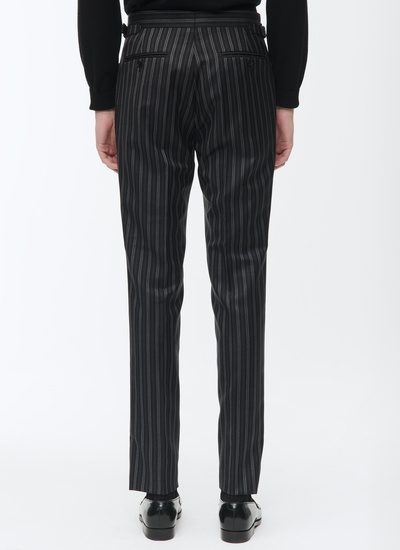 Men's virgin wool trousers Fursac - P3VEKO-CP07-B020